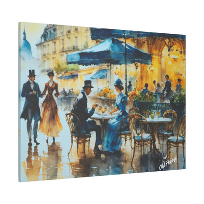 Champagne in Paris Canvas Art