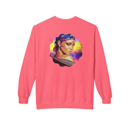 Gypsy Girl Unisex Softstyle Fleece Crewneck Sweatshirt