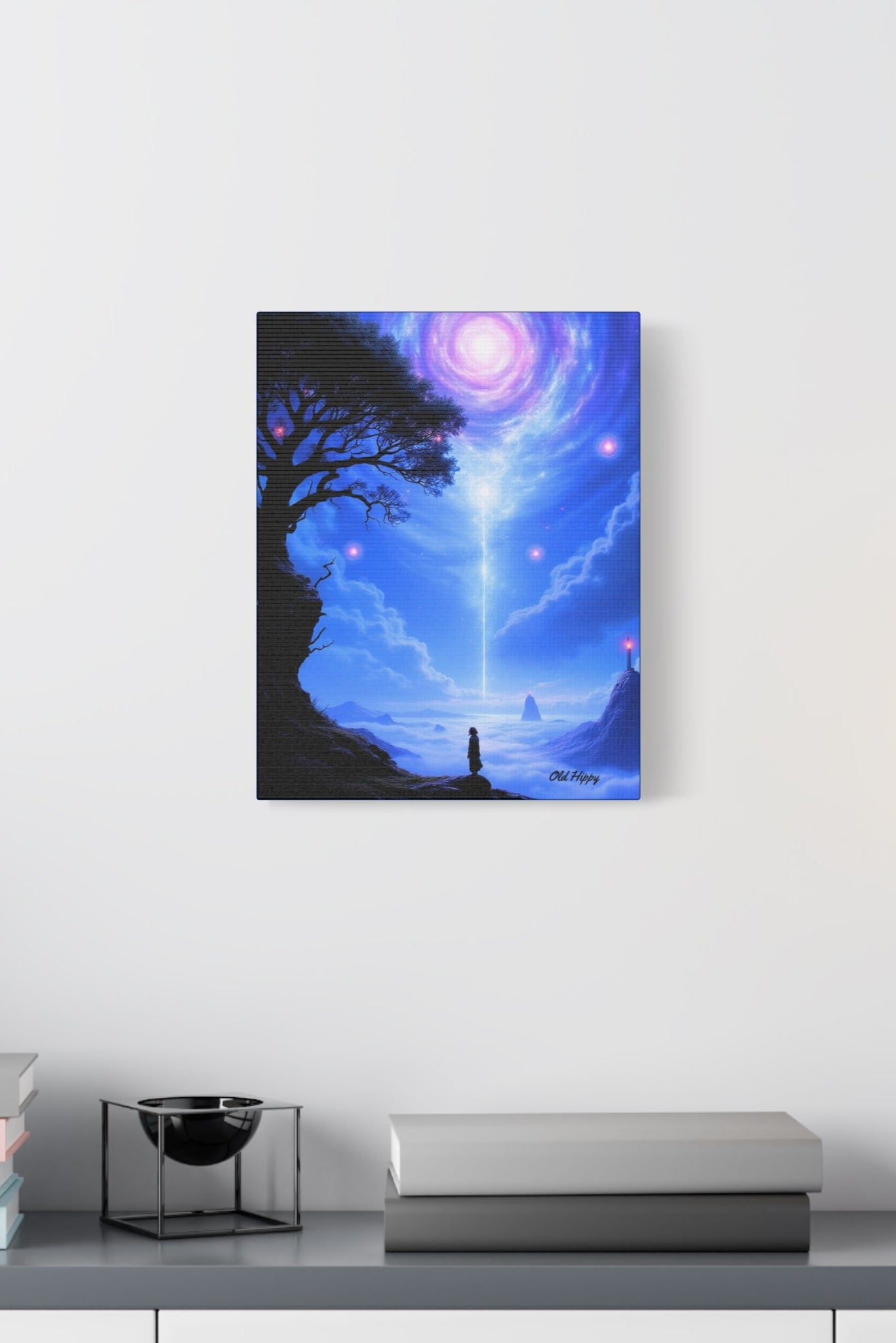 Where Heaven Touches Earth, Canvas Art by Old Hippy