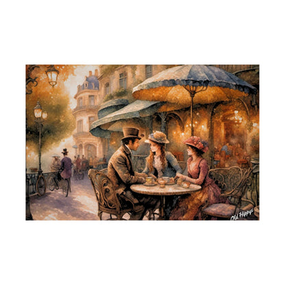 Paris Cafe Frameable Poster