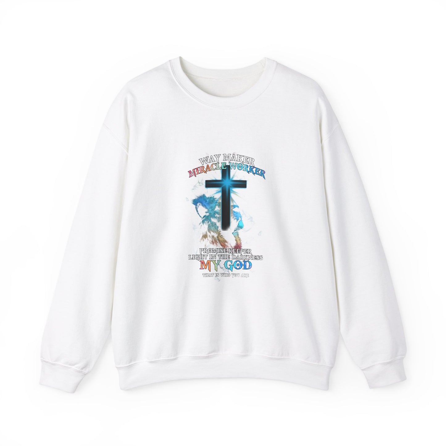 Way Maker Miracle Worker Unisex Crewneck Sweatshirt