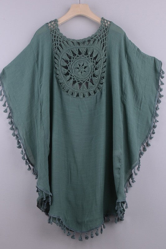 Crochet cover up