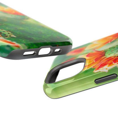 Cactus Bloom Phone Case — Impact-Resistant Floral iPhone Cover