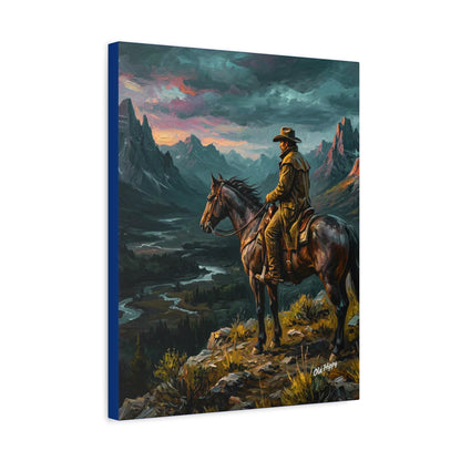High Country Rider AI Canvas by Old Hippy