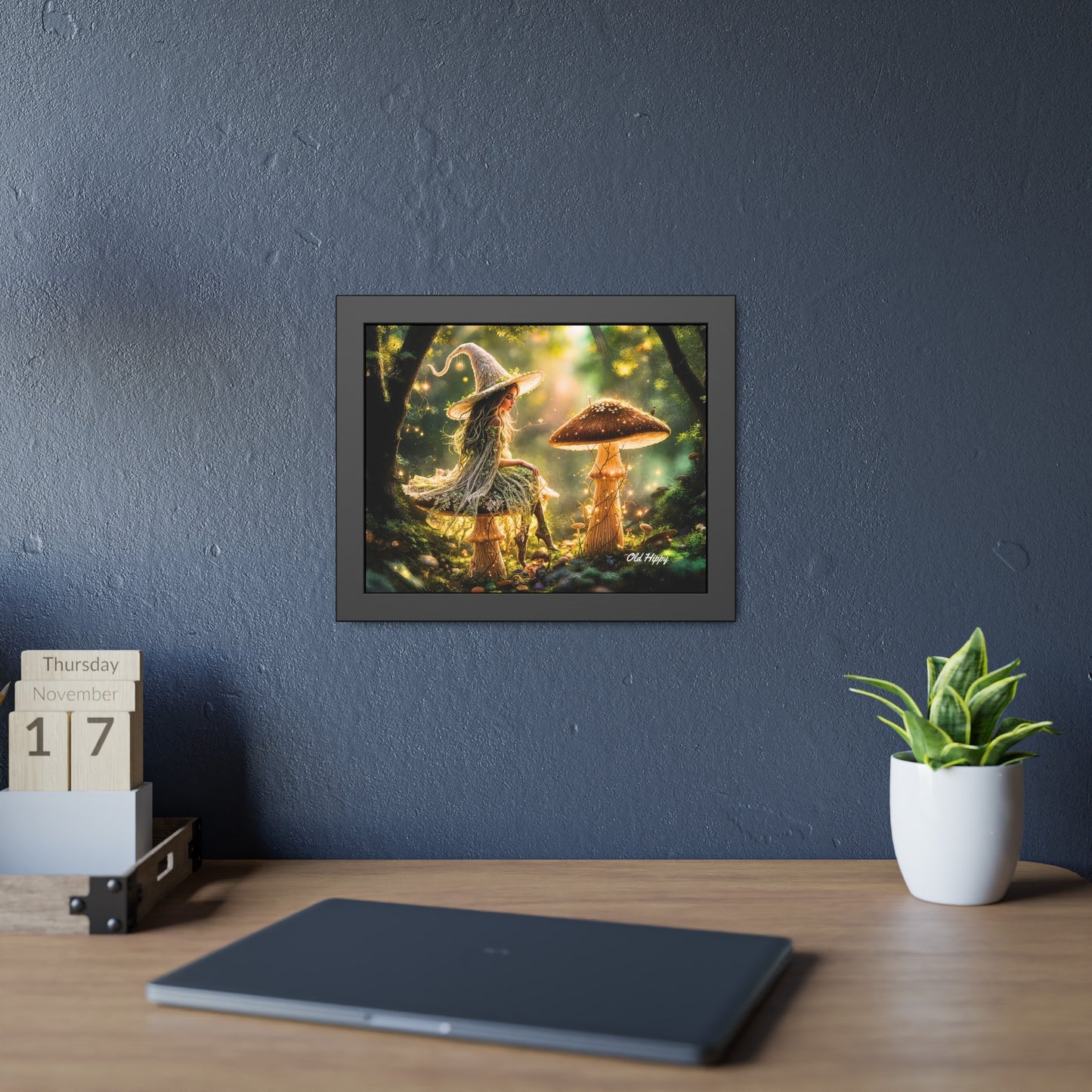 Mistress of the Enchanted Forest Wood Framed Quality Poster Print