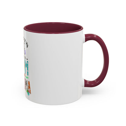 Mom and Grandma Colorful Ceramic Mug — "The Best Part of My Life is Being a Mom and Grandma" (11oz/15oz)