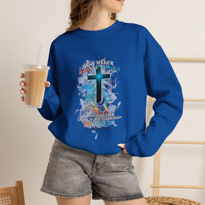 Way Maker Miracle Worker Unisex Crewneck Sweatshirt