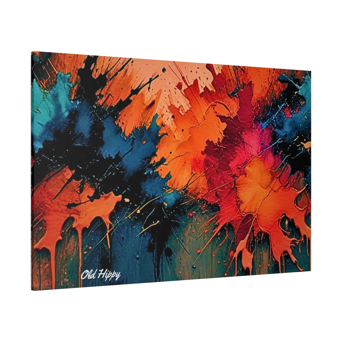 When Love Feels Like Leaving Abstract Canvas Art