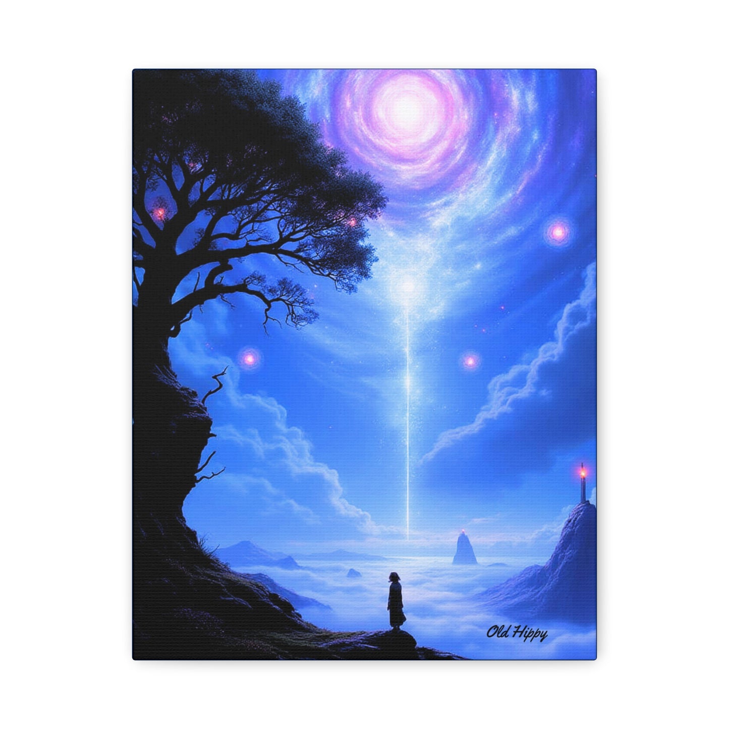 Where Heaven Touches Earth, Canvas Art by Old Hippy