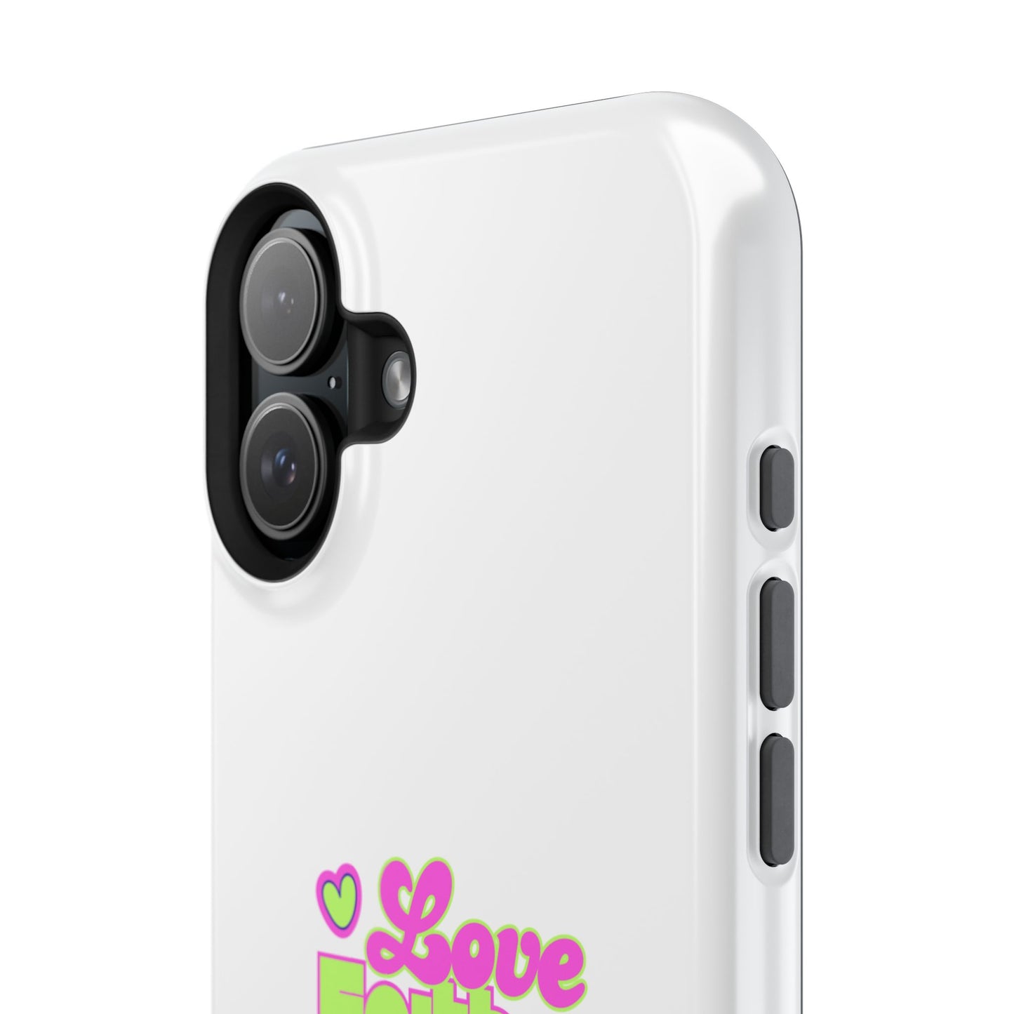 Impact-Resistant Phone Case — "Love Faith Hope" 1 Corinthians 13:13 Christian Protective Cover