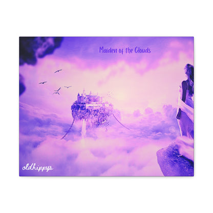 Maiden in the Clouds Canvas Gallery Wrap
