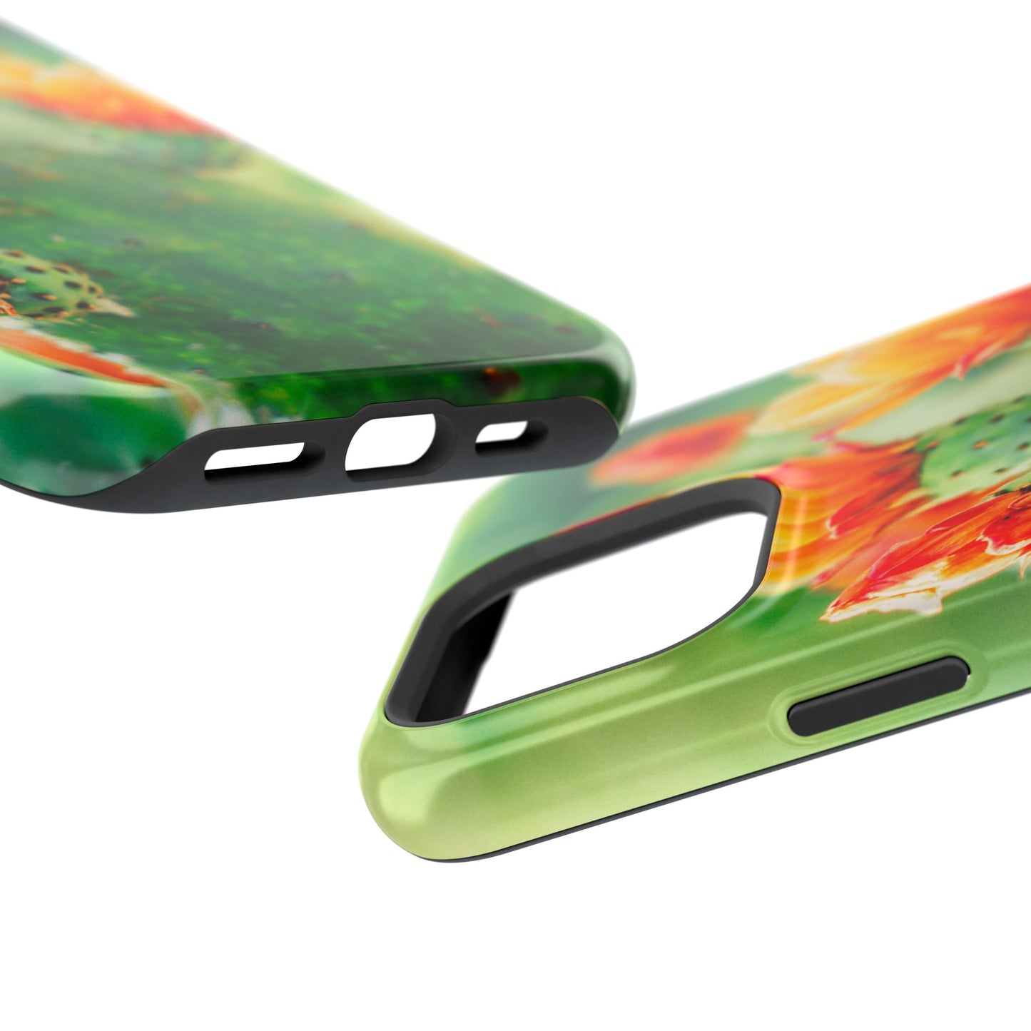 Cactus Bloom Phone Case — Impact-Resistant Floral iPhone Cover