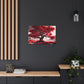 Flaming Red Tree Canvas Gallery Wrap