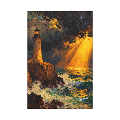 When Heaven Breaks Through Canvas Art by Old Hippy