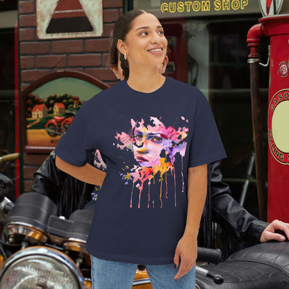 Girl in Color Abstract Tshirt