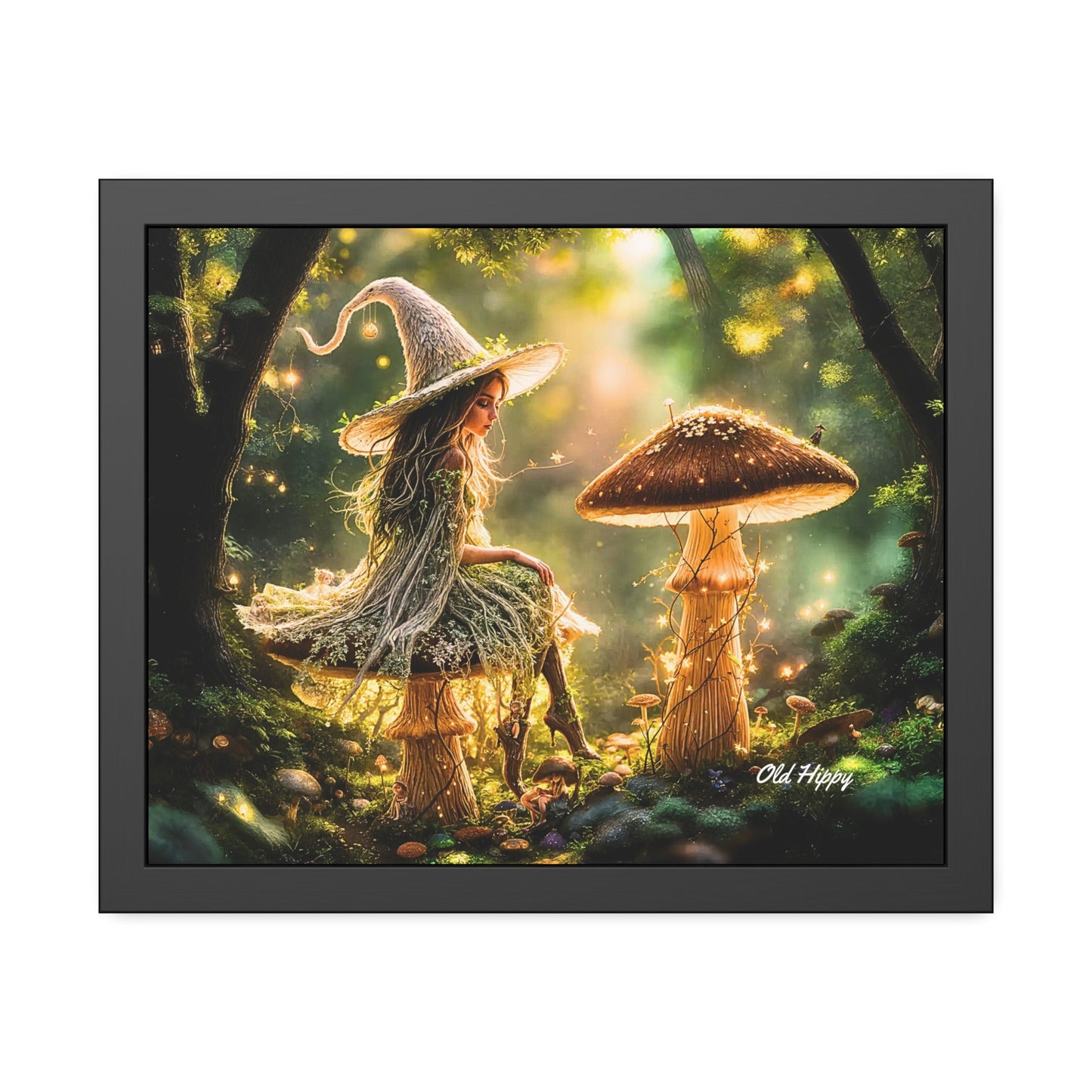 Mistress of the Enchanted Forest Wood Framed Quality Poster Print