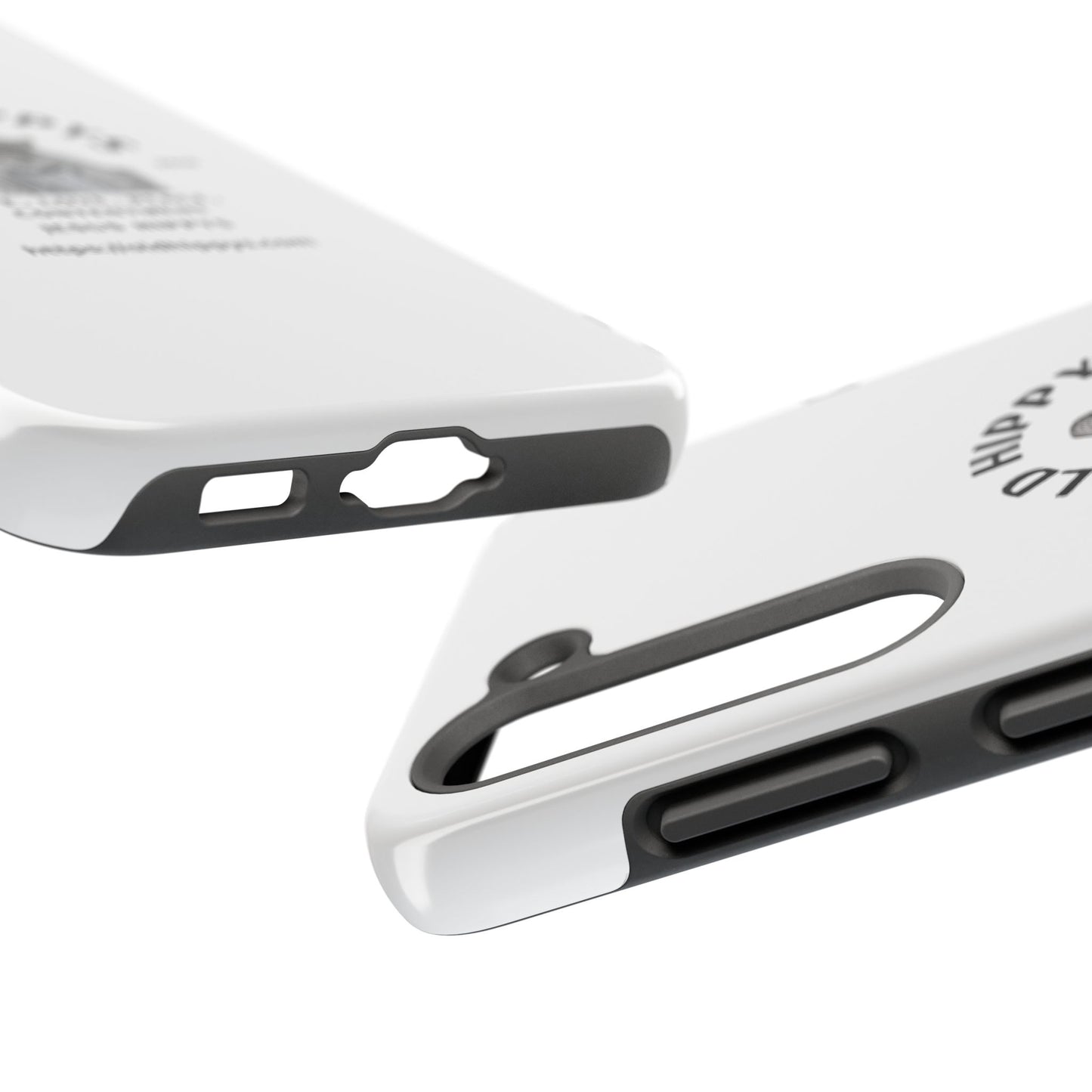 Old Hippys Phone Case — 'Life, Love, Peace, Contentment' Tough Protective Case