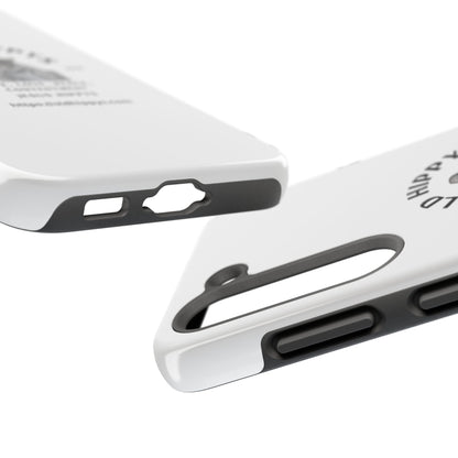 Old Hippys Phone Case — 'Life, Love, Peace, Contentment' Tough Protective Case