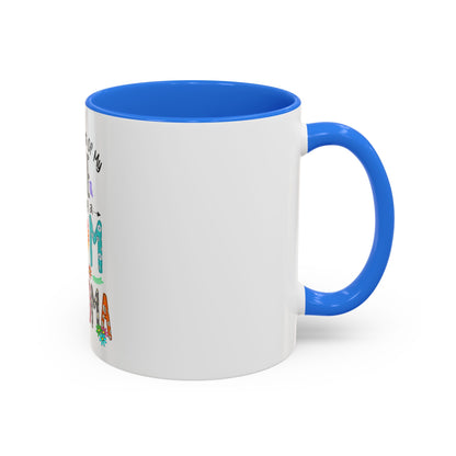 Mom and Grandma Colorful Ceramic Mug — "The Best Part of My Life is Being a Mom and Grandma" (11oz/15oz)