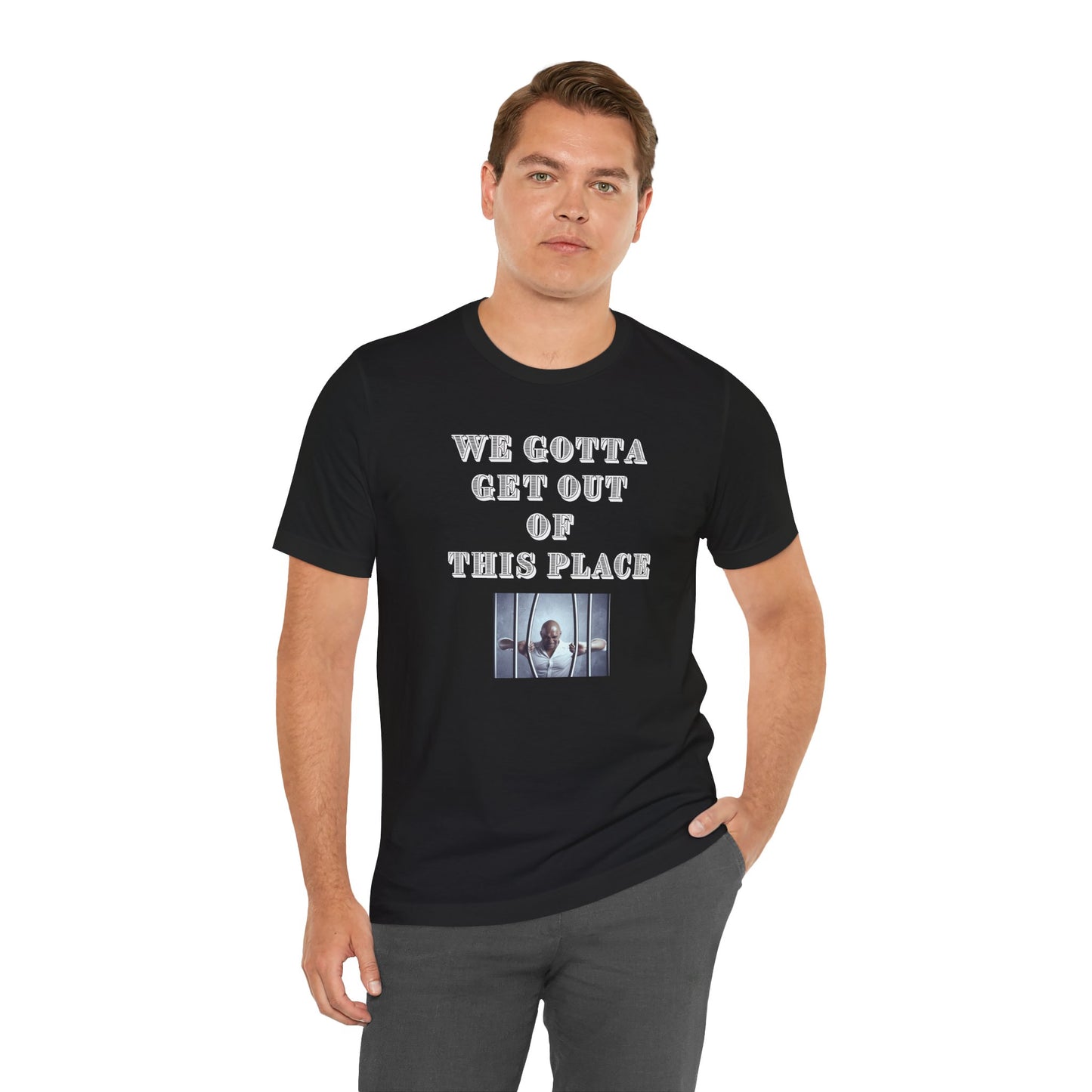 We Gotta Get Out of This Place Dark Unisex Tee