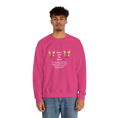 God's Got  My Back Crewneck Sweatshirt