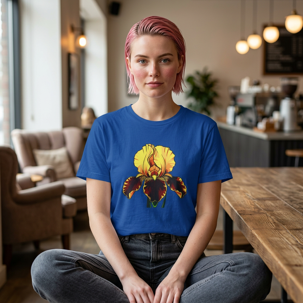 Canna Flower — Botanical Floral -Inspired T-Shirt