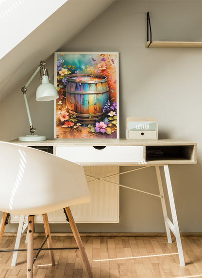 Barrel of Forgotten Wishes Matte Poster