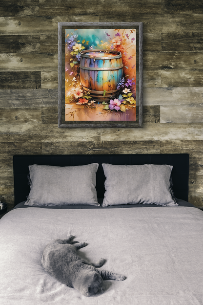 Barrel of Forgotten Wishes Matte Poster