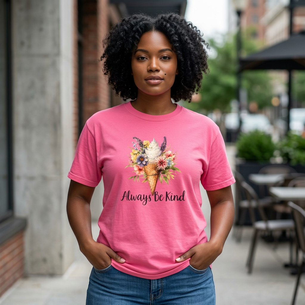 Always Be Kind T-Shirt — Inspirational Positive Quote Tee