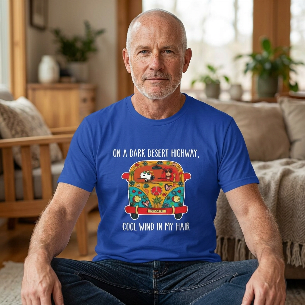 Dark Desert Highway Cool Wind in My Hair TShirt