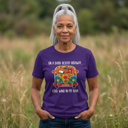 Dark Desert Highway Cool Wind in My Hair TShirt