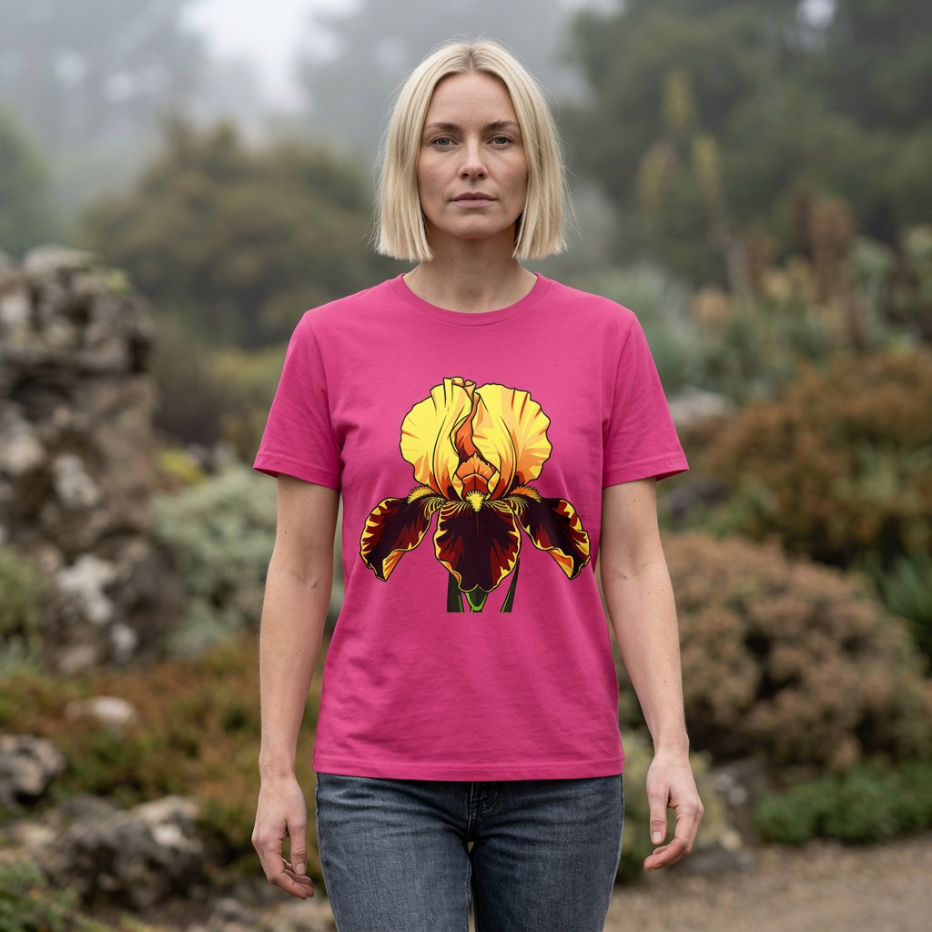 Canna Flower — Botanical Floral -Inspired T-Shirt