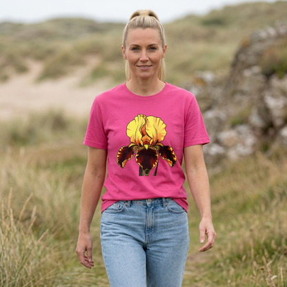 Canna Flower — Botanical Floral -Inspired T-Shirt