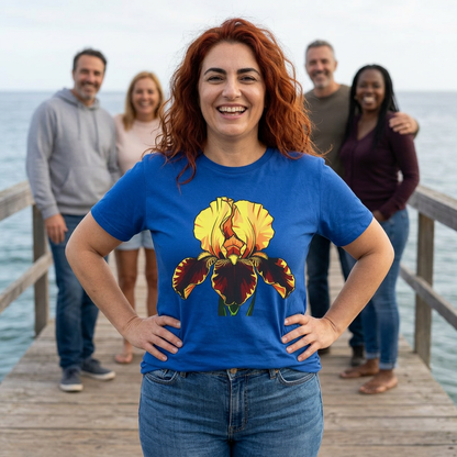 Canna Flower — Botanical Floral -Inspired T-Shirt