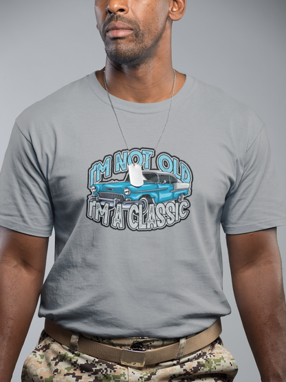 Classic Car T-Shirt — "I'm Not Old, I'm a Classic"