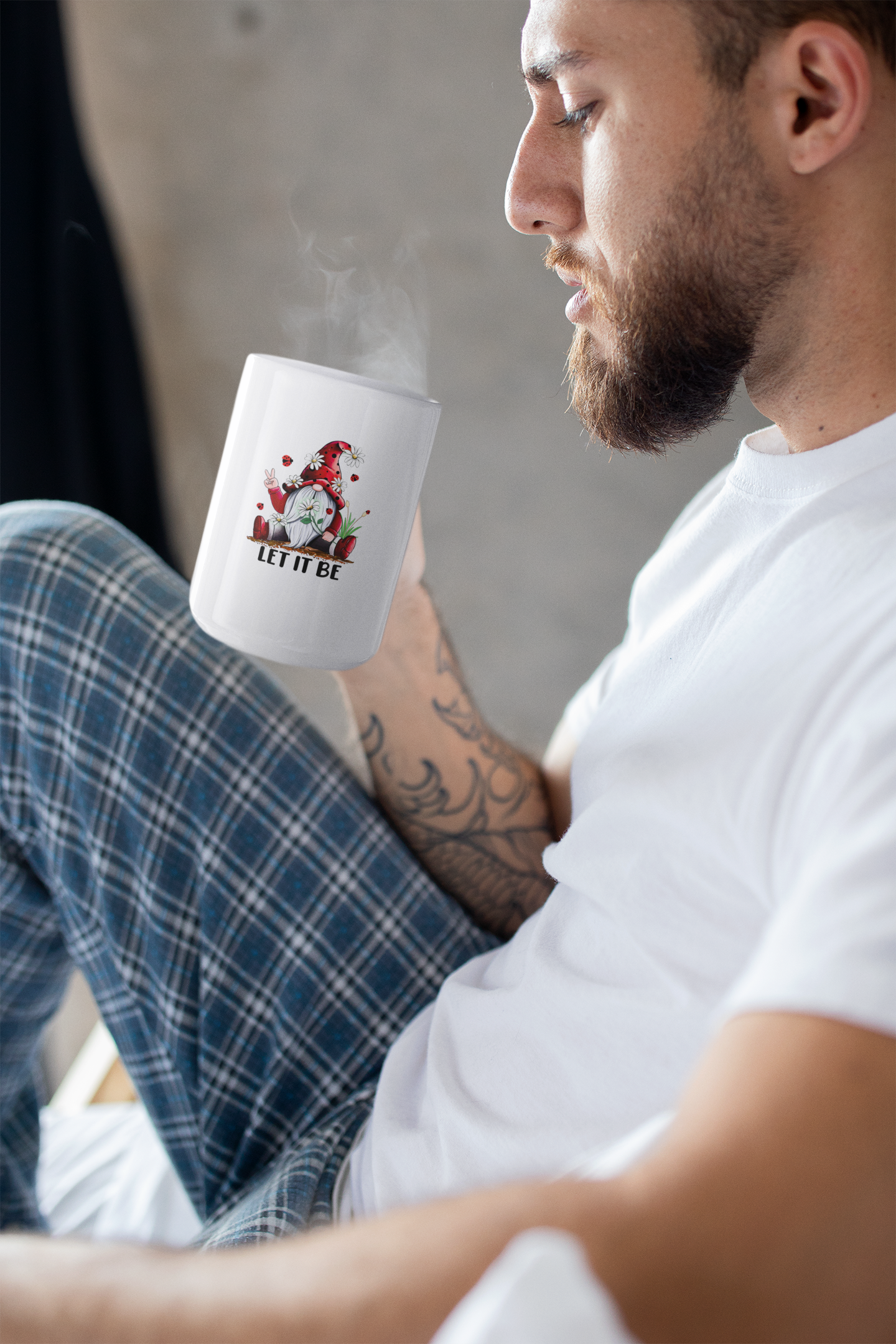 Let It Be Gnome Ceramic Mug (11oz & 15oz)