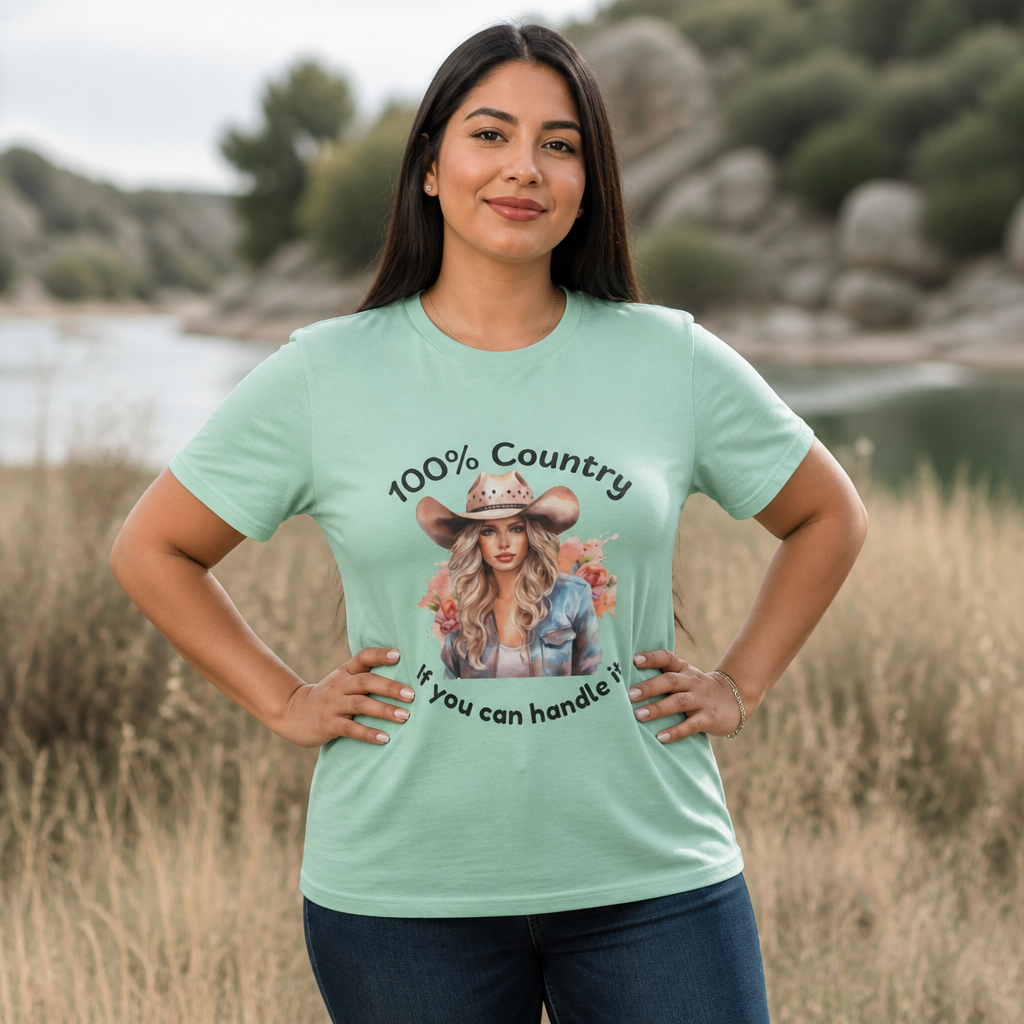 100% Country Softstyle T-Shirt