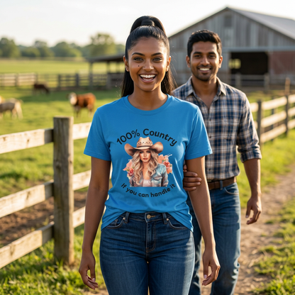 100% Country Softstyle T-Shirt