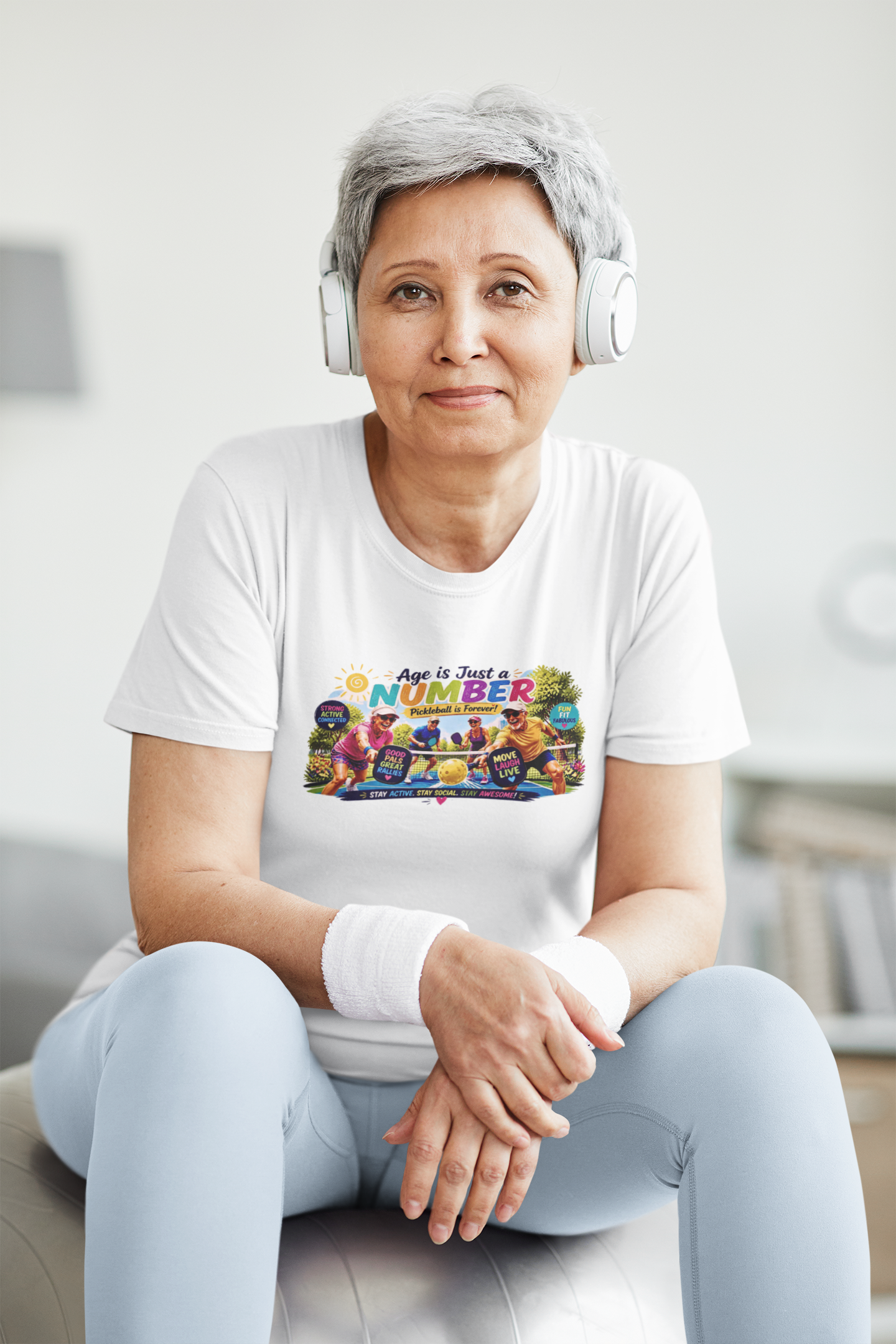 Age Is Just a Number Pickleball Tee Shirt