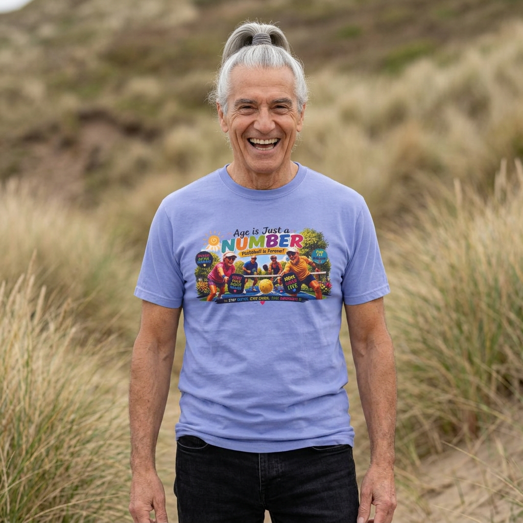 Age Is Just a Number Pickleball Tee Shirt
