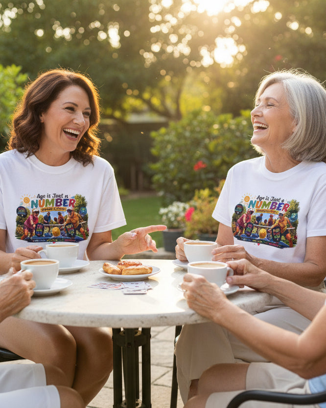 Age Is Just a Number Pickleball Tee Shirt