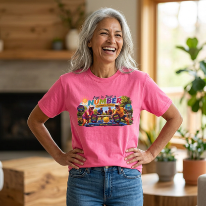 Age Is Just a Number Pickleball Tee Shirt