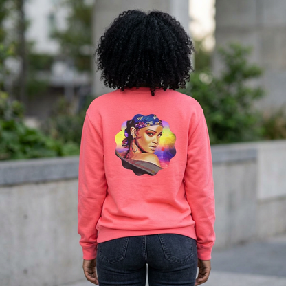 Gypsy Girl Unisex Softstyle Fleece Crewneck Sweatshirt