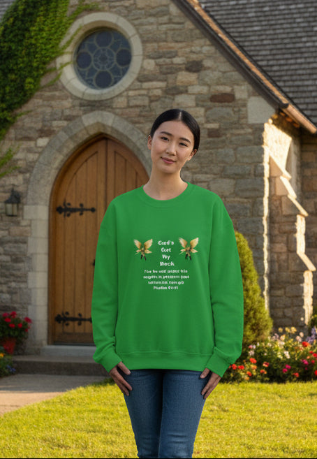 God's Got  My Back Crewneck Sweatshirt