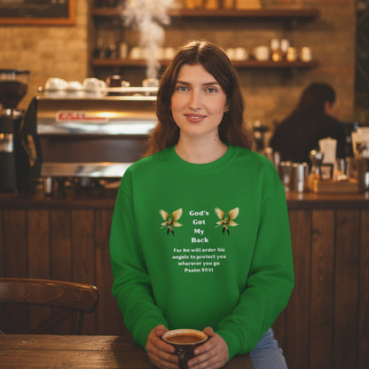 God's Got  My Back Crewneck Sweatshirt