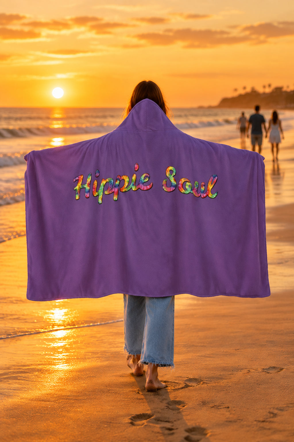 Hippie Soul Hooded Snuggle Blanket