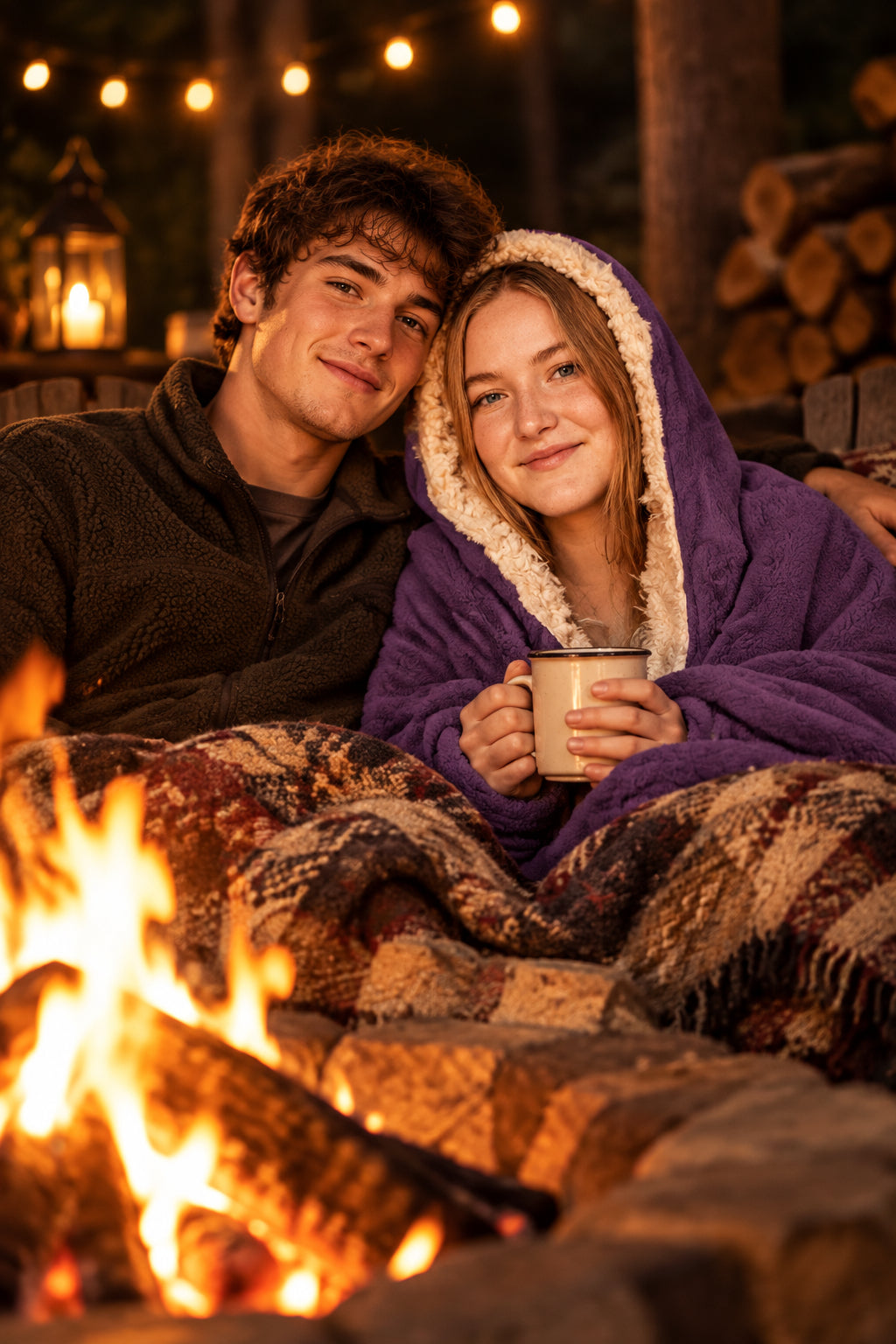 Hippie Soul Hooded Snuggle Blanket