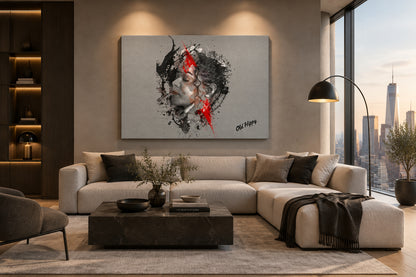 Meditation on Cool Canvas Art