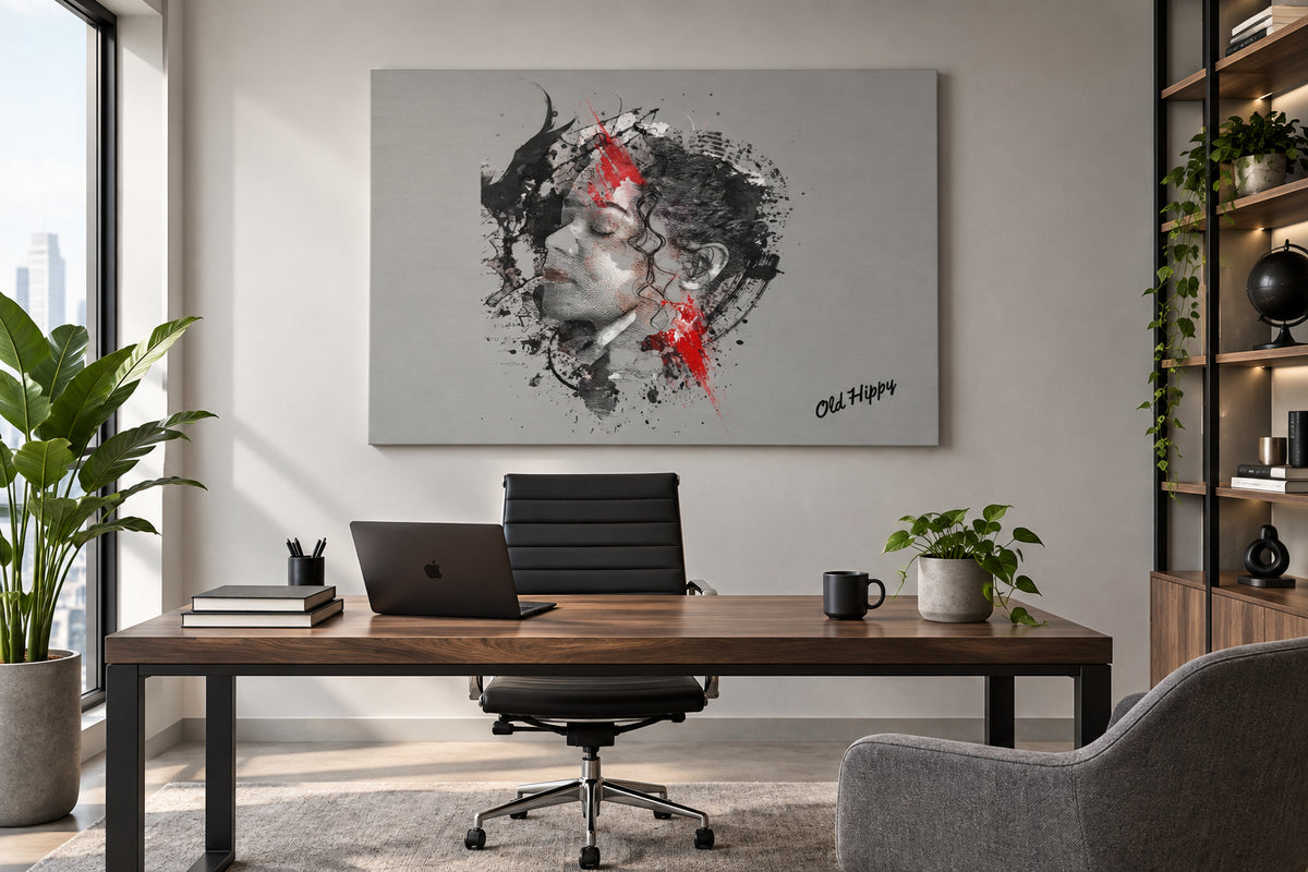 Meditation on Cool Canvas Art