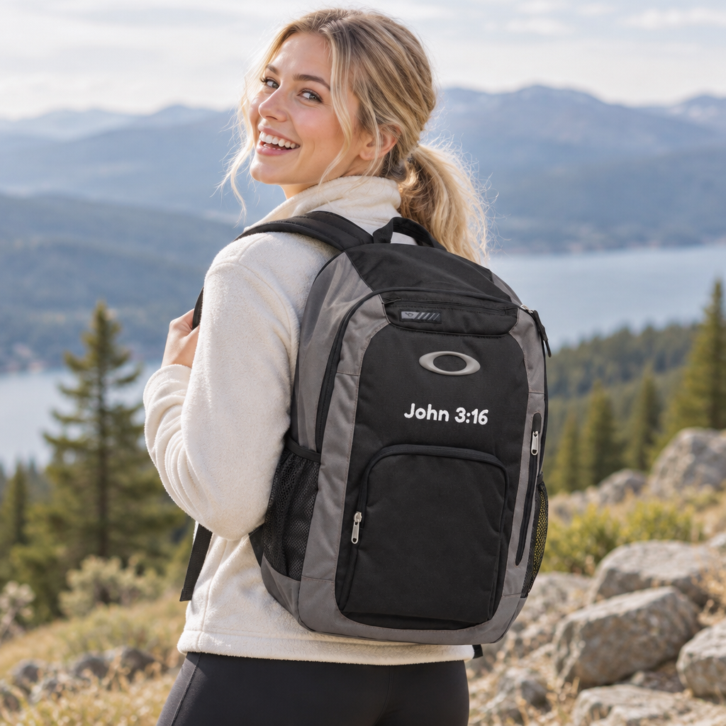 John 3:16 Enduro Backpack – 22L Christian Faith Daypack